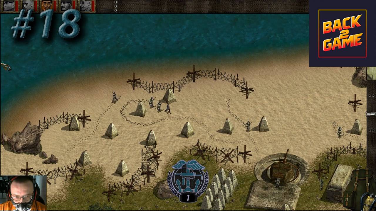 Commandos: Behind Enemy Lines #18. Миссия 14 "День Д" смотреть онлайн