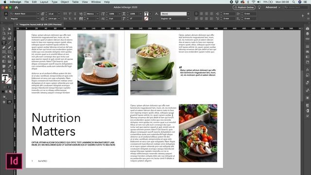 Magazine Layout Design in InDesign - Tutorial - Adobe Creative Cloud смотреть онлайн