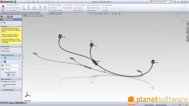 SOLIDWORKS Routing: Verkabelungs-Tools in SOLIDWORKS Premium смотреть онлайн