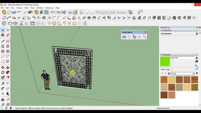 Vray for Sketchup | Basic Tutorial – 4 | VRAY PROXY – REDUCE FILE SIZE 📏📐 || DV Studio смотреть онлайн