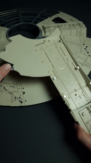 Итог сборки выпуска 71 Сокола #starwars #hobbytworkshop #milleniumfalcon