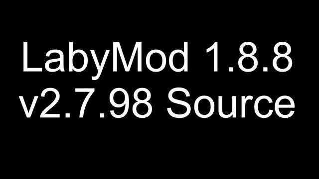[LEAK] LabyMod 2.7.98 SOURCE смотреть онлайн