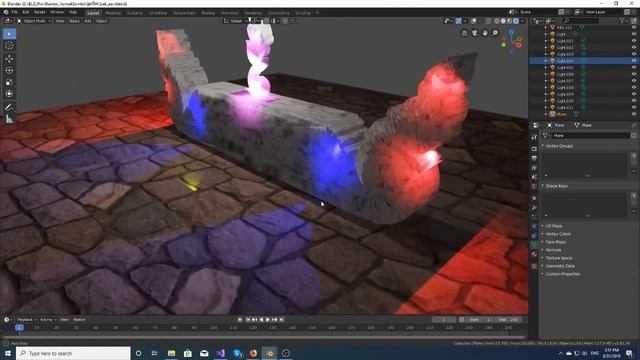 លំហាត់សិស្សសំឡូត វៀង :: Blender 2.8 Lesson 2, uv mapping смотреть онлайн