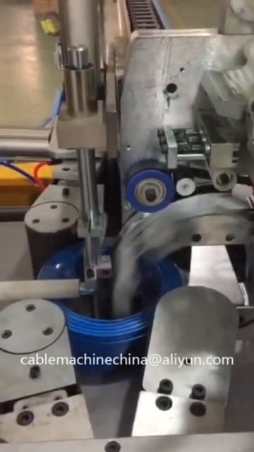 Автоматическая машина для намотки кабеля и обмотки пленкой смотреть онлайн