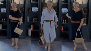 МОДА ДЛЯ ЖЕНЩИН 60 +💕FASHION FOR WOMEN 60+
