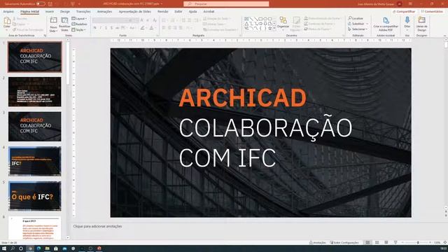 Lançamento do curso ARCHICAD: COLABORAÇÃO COM IFC смотреть онлайн