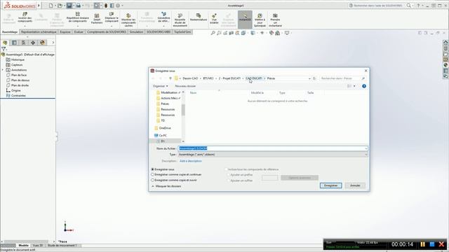 Assemblage SolidWorks - Les Fichiers смотреть онлайн