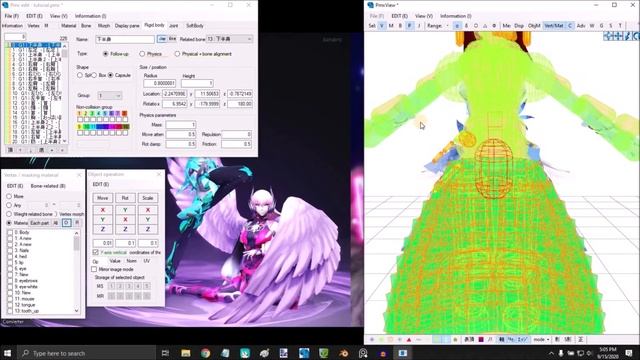 MMD/PMX: Physics Tutorial/Explanation смотреть онлайн