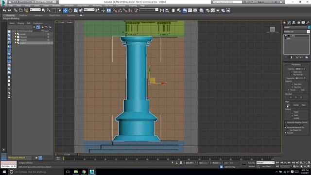 3DS Max Splines and Lathe смотреть онлайн
