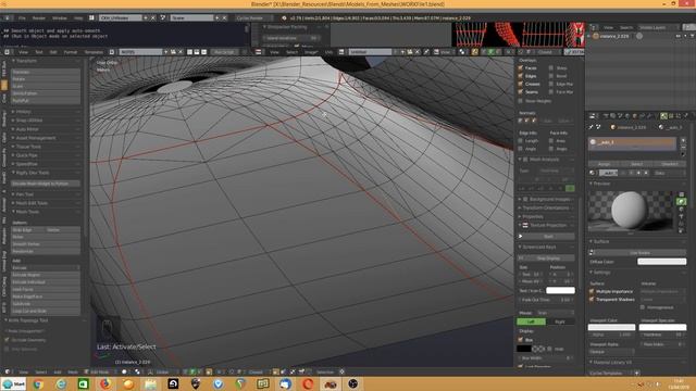 MeshCleanup tri2quad смотреть онлайн