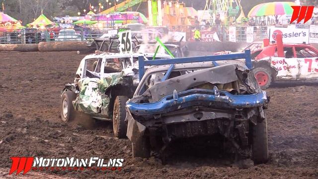 Calaveras Fair DESTRUCTION DERBY MAIN EVENT 2016 смотреть онлайн