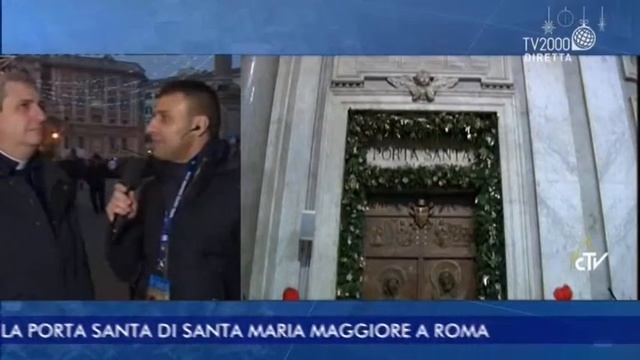 Speciale Tg2000. Papa Francesco apre la Porta Santa di Santa Maria Maggiore смотреть онлайн