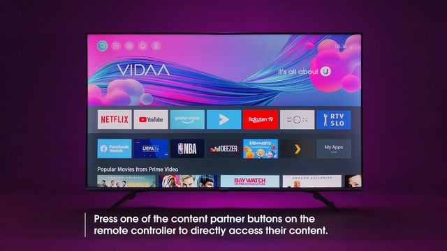 VIDAA How To Use Direct Button Access | Hisense SA