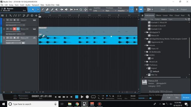 How To Make Any Dancehall Drum Pattern In Studio One [ Impact XT ] смотреть онлайн