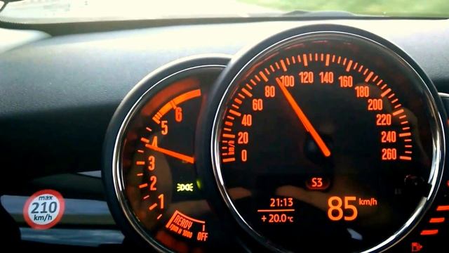 Mini Cooper D F55 0-100 1.5L 3-Zylinder 116 PS смотреть онлайн