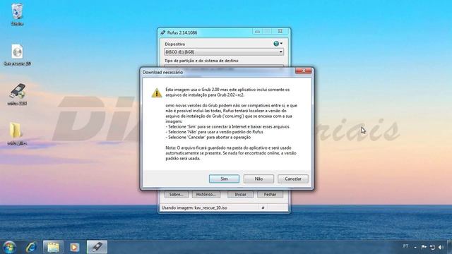 Criando um pen drive bootável do Kaspersky Rescue Disk смотреть онлайн