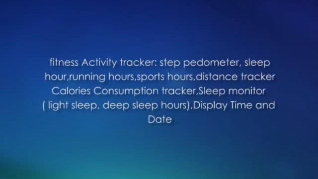 IDO Bluetooth Smart Watch For Android IOS Black