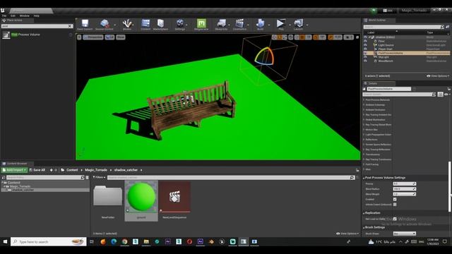 How to render shadow catcher in unreal engine / بالعربي смотреть онлайн