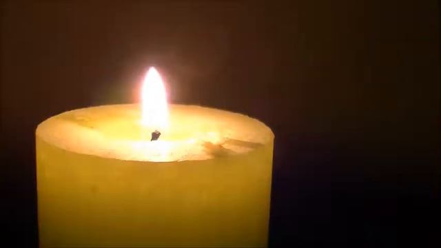 Candle In The Dark, Natural Sound Of A Burning Candle, Meditation