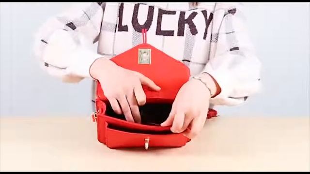 Leather Shoulder Bag Female New Wave Simple Wild Fashion Messenger Small Square Bag смотреть онлайн