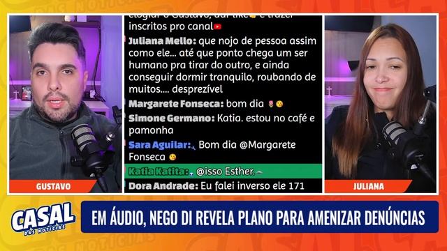 🔵 ÁUDIOS DE NEGO DI VAZAM E ATITUDE DE HUMORISTA CHOCA, SUSANA VIERA DETONA RAFA KALIMANN? смотреть онлайн