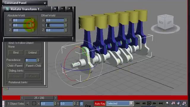 3ds max 2009- pistones смотреть онлайн