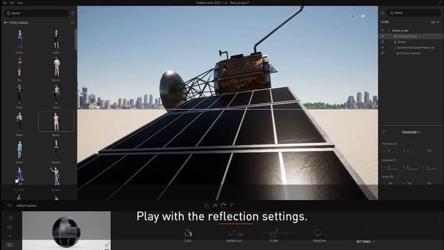 How to create Space scenes in Twinmotion 2021 смотреть онлайн