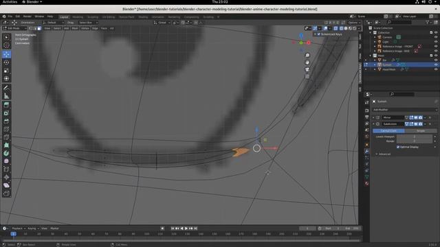 Blender Tutorial — Character Modeling Part 12 [Eyelash pt. 2] смотреть онлайн