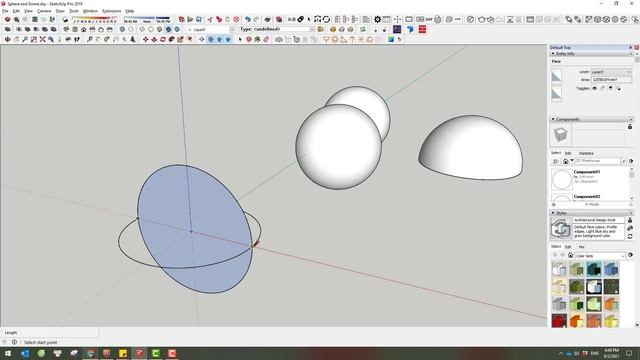 Create Spheres, Hemispheres and Domes in Sketchup fast смотреть онлайн