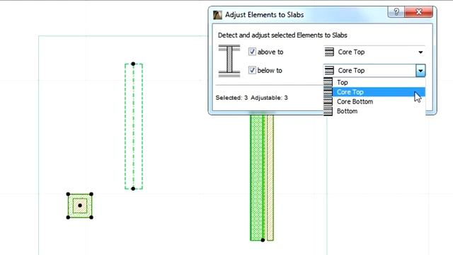ArchiCAD 17 New Features 081 PBC adjust elements to slabs YouTube смотреть онлайн