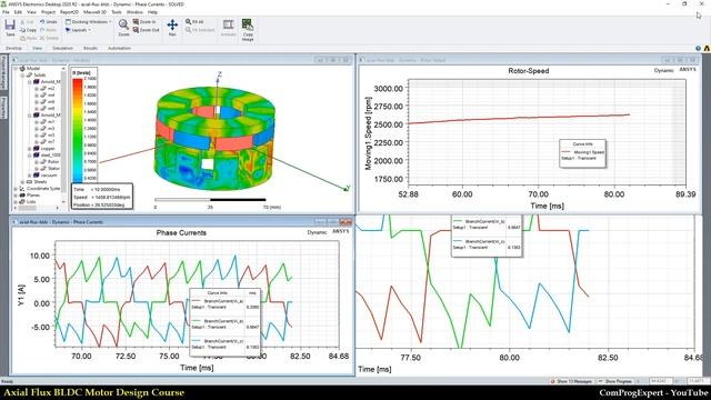 Axial Flux BLDC Motor Design Course смотреть онлайн