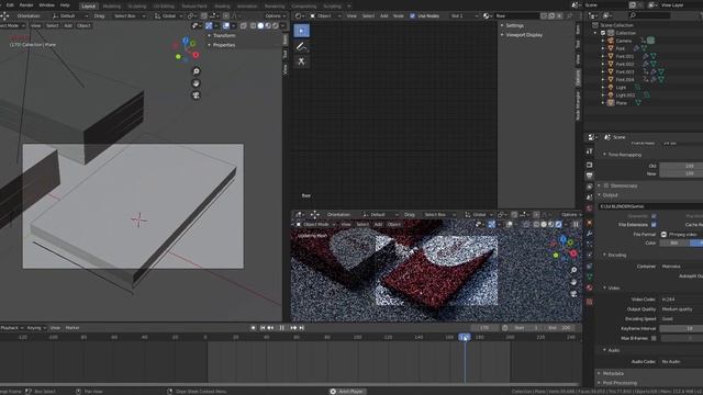 Animation 3D Card Mockup Blender (SPEEDART) смотреть онлайн