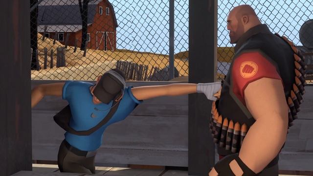Heavy Vs Scout [TF2 Blender] смотреть онлайн