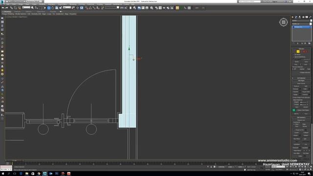 3D Max Dış Mekan Modelleme Ders-3 - Modellemeye giris Duvarların Modellenmesi (Bölüm-1) смотреть онлайн
