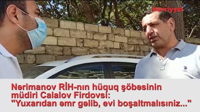 Qurban Məmmədovun və ailə üzvlərinin mənzillərini dağıdırlar. Hürriyyət TV-də. смотреть онлайн