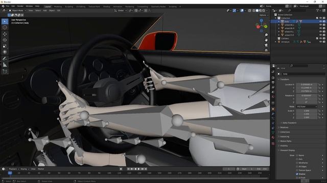 [Blender] rig driver for car animation tutorial смотреть онлайн