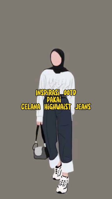 INSPIRASI OOTD PAKAI HIGHWAIST JEANS #shorts смотреть онлайн