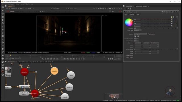 Nuke Tutorial – Day To Night Conversion in Nuke [English] | 3D Camera Projection with Model Builder смотреть онлайн