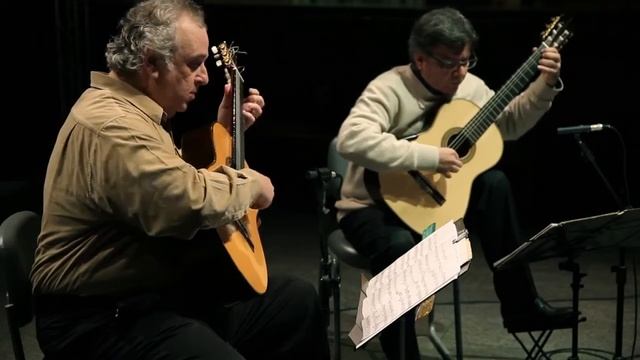 Micro Piezas para dos guitarras (I-IV) - Leo Brouwer смотреть онлайн