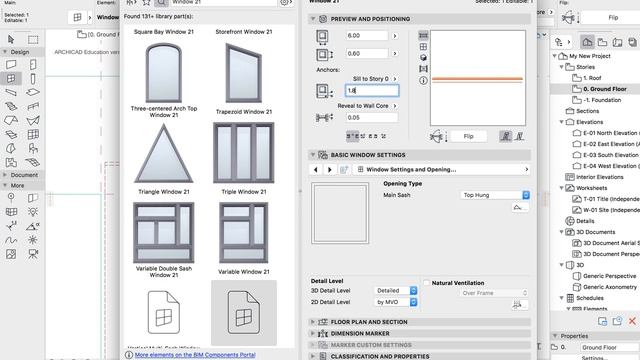 ArchiCAD Module 4: Adding the Roof Level Windows смотреть онлайн