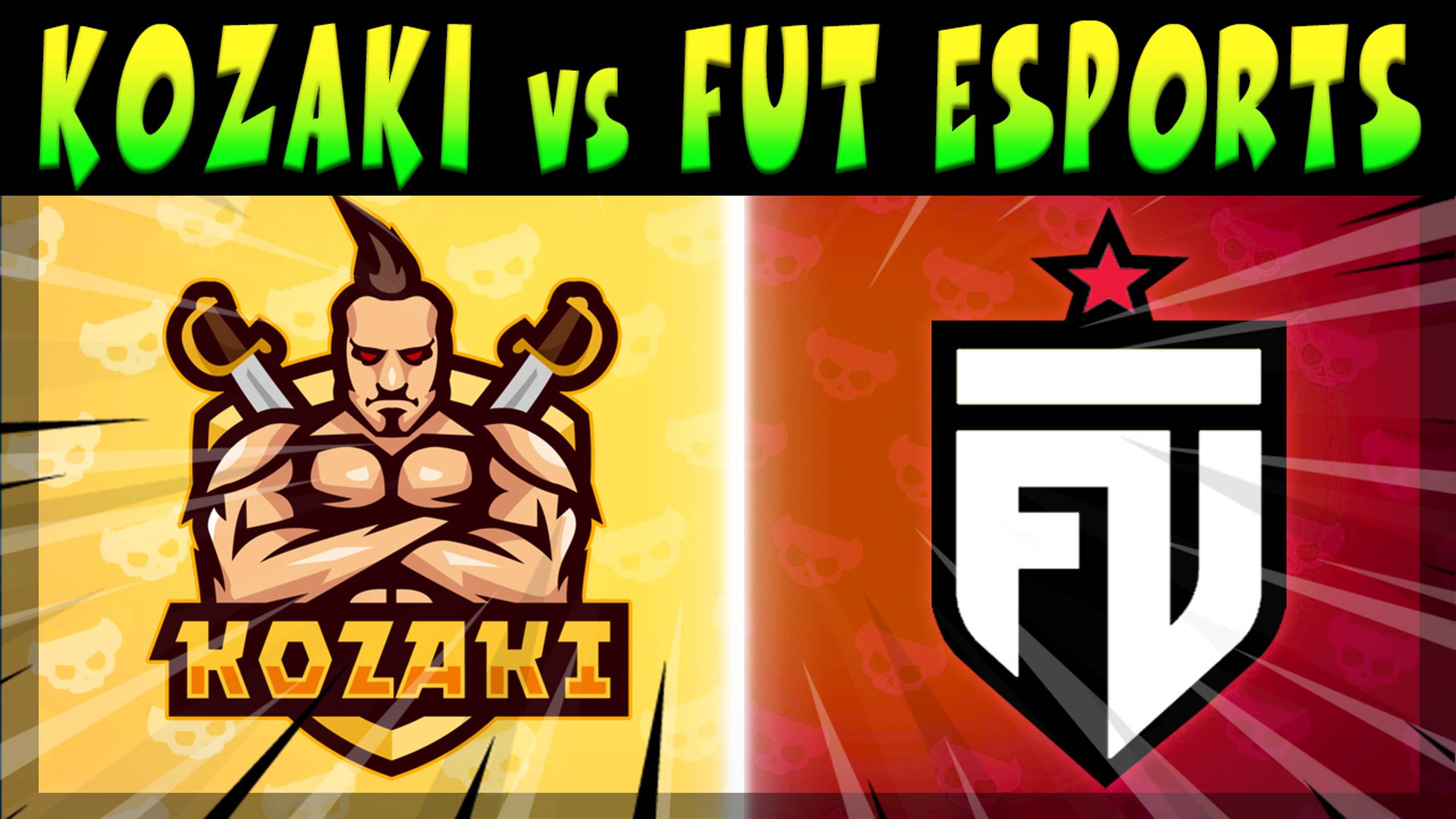КРУТОЙ СКРИМ, ИГРАЮТ -  KOZAKI Vs FUT ESPORTS #brawlstars