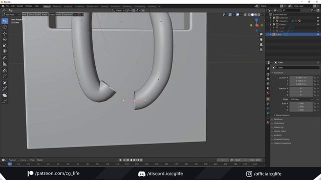 Instant cables with Cablerator | Blender Tutorial смотреть онлайн