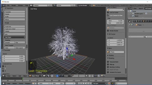 How to Create Realistic Tree in Blender l Tree modeling смотреть онлайн
