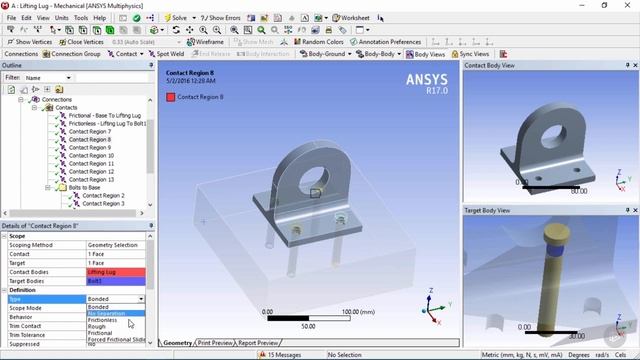 Introduction To ANSYS (Part3) : Starting the Mechanical Interface смотреть онлайн