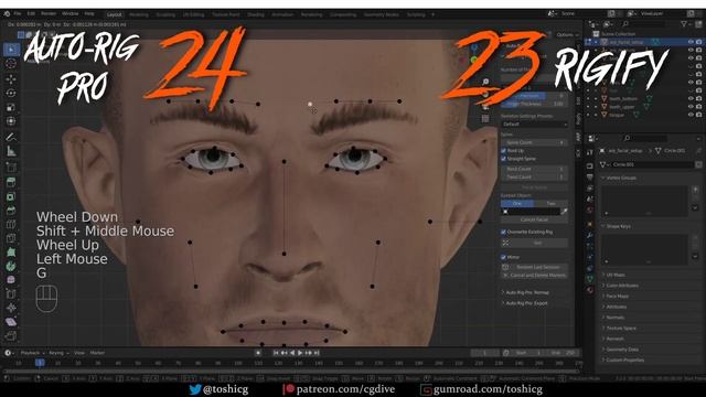 [Blender] Auto-rig Pro VS Rigify смотреть онлайн