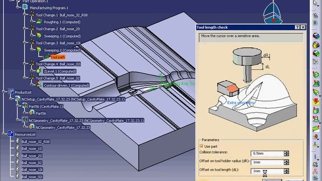 Catia Full Cam Video Education #17 смотреть онлайн