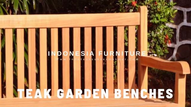 Garden Benches Furniture - Teak Outdoor Furniture - Wooden Benches Manufacturer - Lutyen Bench смотреть онлайн