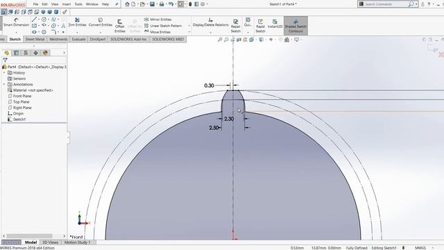 Solidworks Tutorial for Designing of Spur Gear | Basic Solidworks Tutorial смотреть онлайн