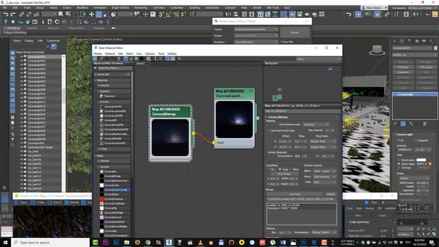 3D Tutorial | 3ds Max + Corona Render | Exterior nightlight lightning🌝 смотреть онлайн