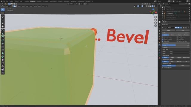 Rounding Hard Edges 3 Methods in Blender 2.8x смотреть онлайн